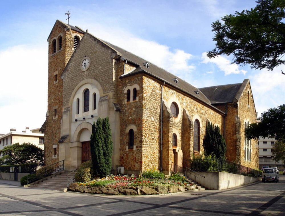 Église Sainte-Madeleine de Franconville - secteur d'intervention du courtier en prêt immobilier